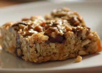 Receita de Bolo de banana com granolas