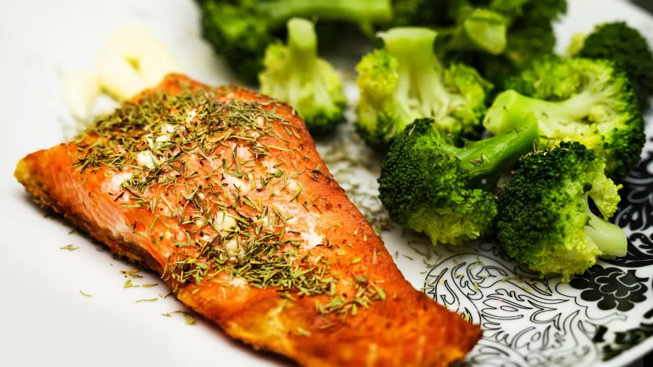 Receita de Salmão com Brócolis