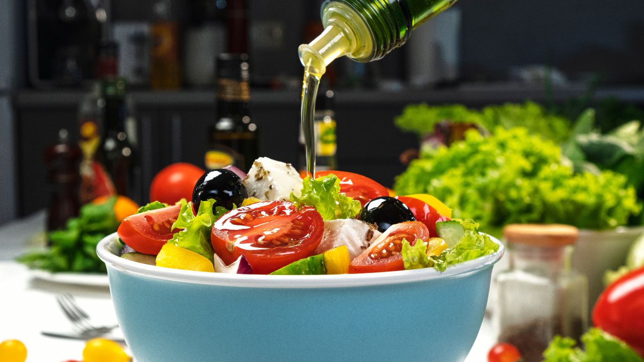 Receita de Salada Grega Fresca