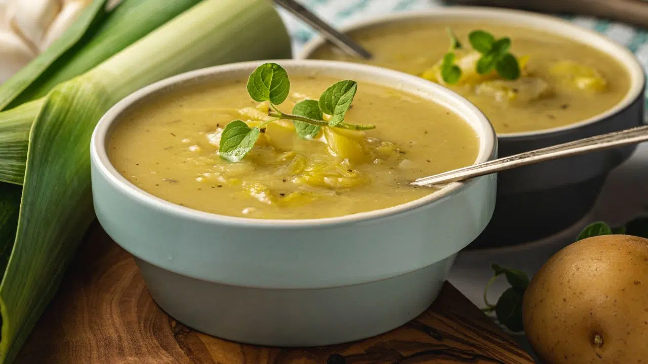 Receita de Sopa de Legumes com Alho-poró