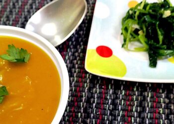 Creme de Cenoura com Gengibre