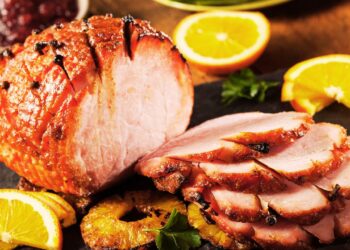 Pernil com molho de ervas