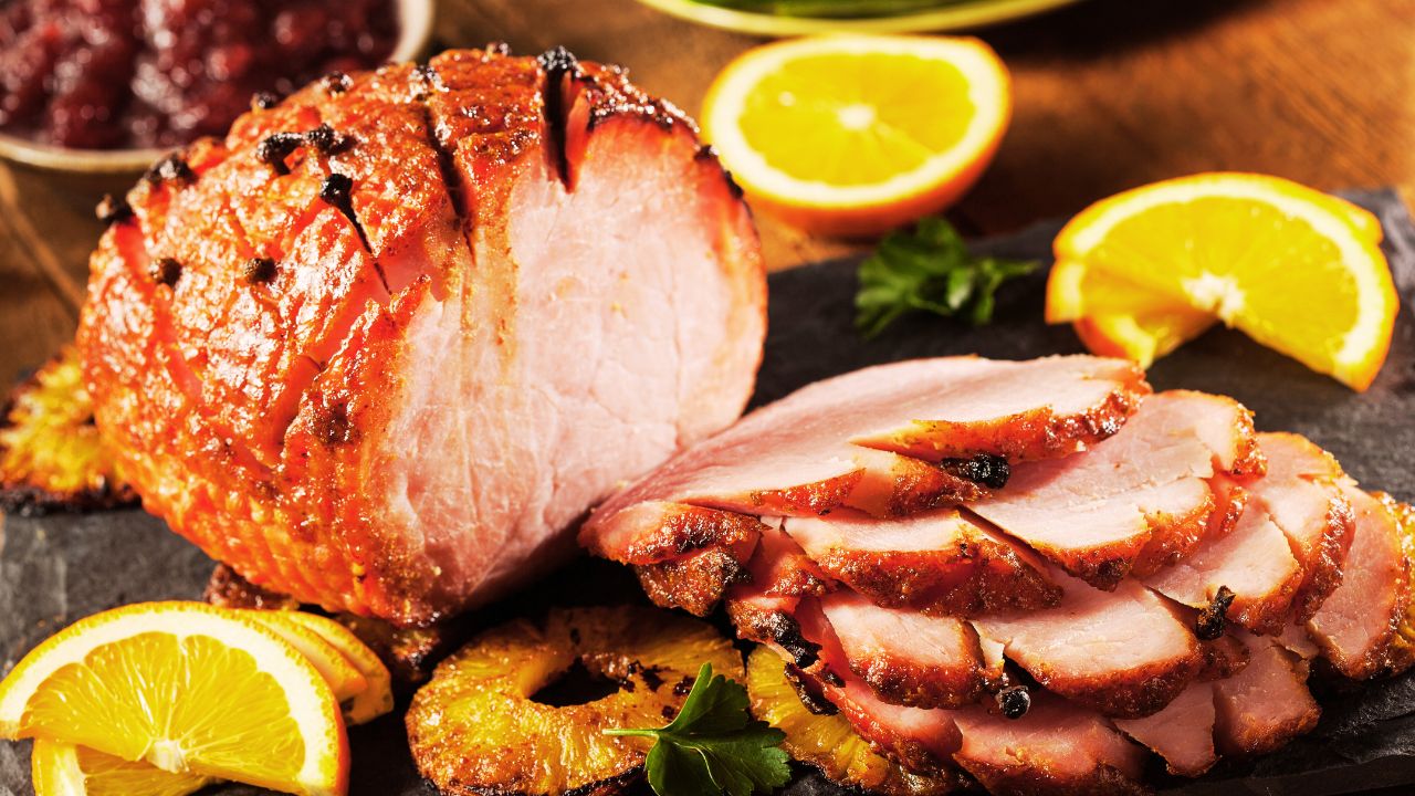 Pernil com molho de ervas