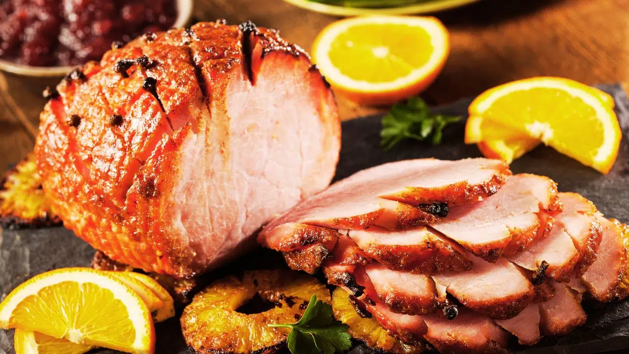 Pernil com molho de ervas