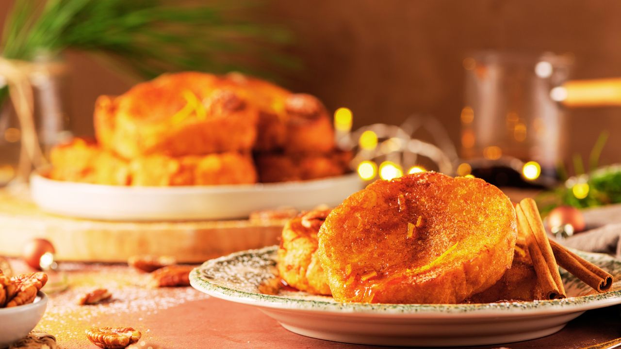 Rabanadas clássicas de Natal