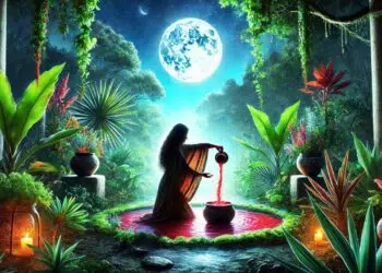 Plante sua lua: a conexão sagrada com a terra através do sangue menstrual