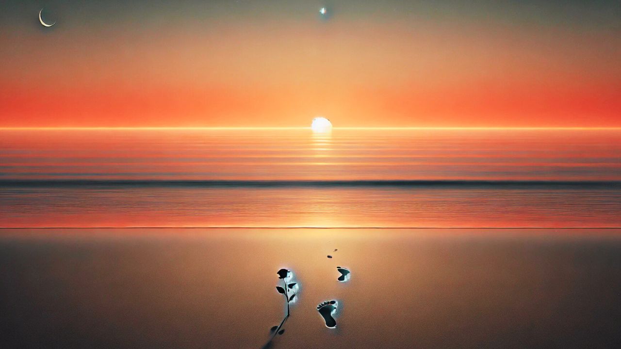 Caminhos na areia, estrelas no céu: uma crônica que traz memórias de um amor eterno