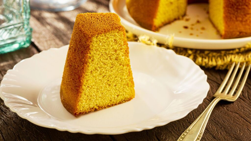 Bolo de fubá tradicional