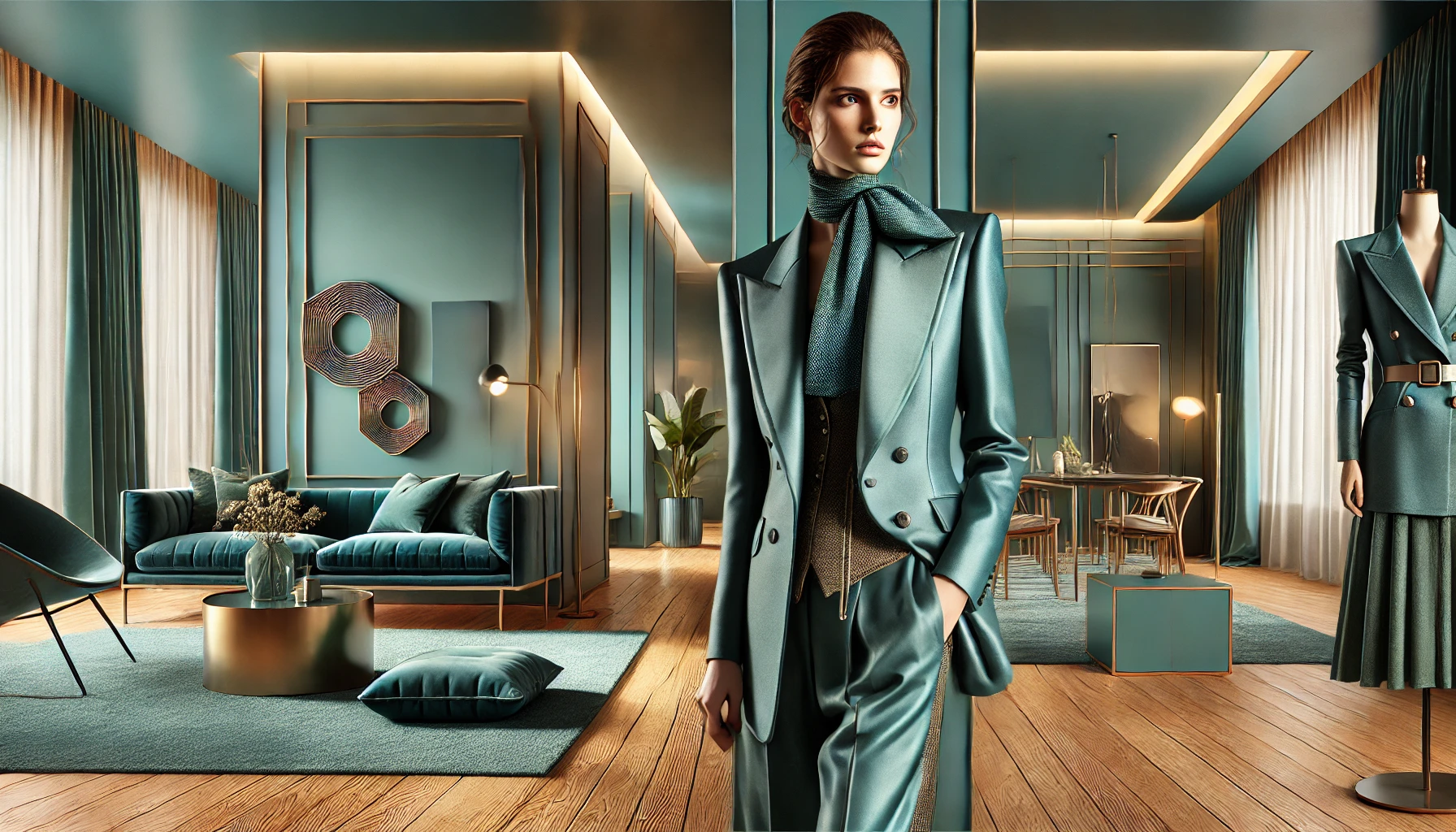 Cor 2026: como usar o Transformative Teal na moda e no design?