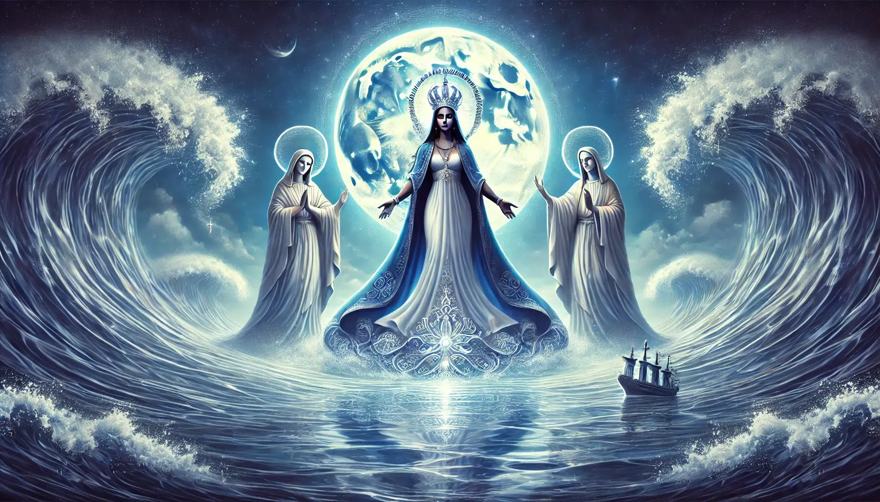 Iemanjá e o sincretismo religioso: sua conexão com santas católicas e a fé popular