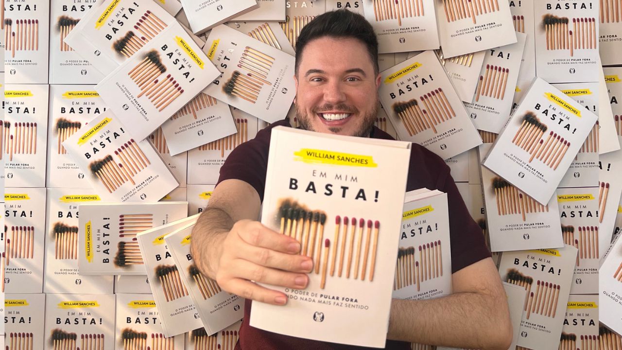 Em Mim Basta!: livro de William Sanches trata de limites, autoconhecimento e transformação pessoal