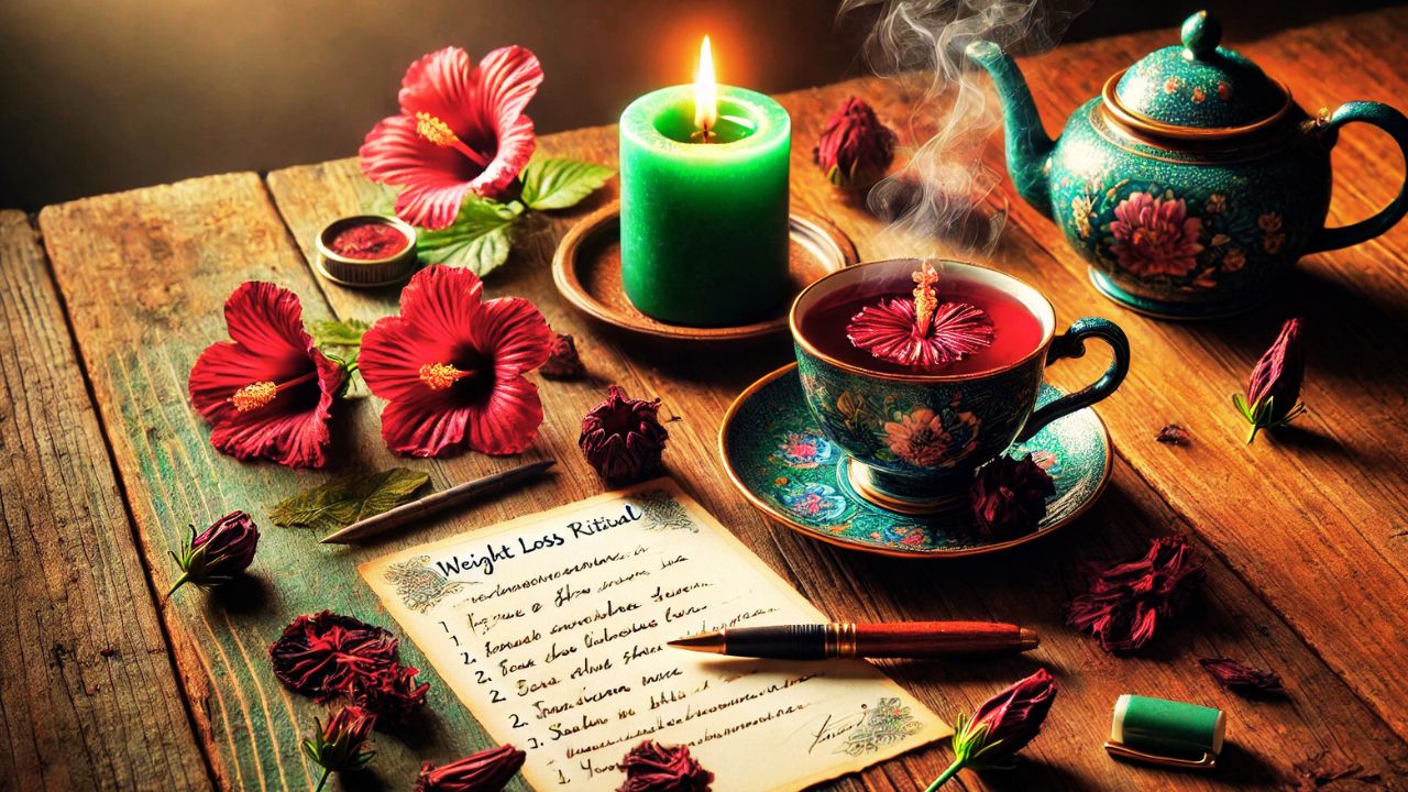 Simpatia do chá de hibisco para emagrecimento