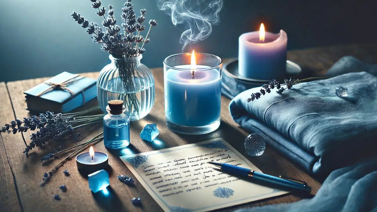 Simpatia da roupa azul para harmonia e comunicação