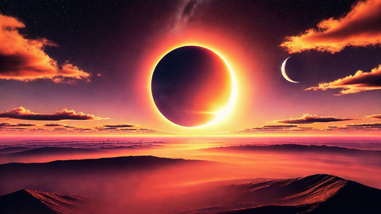 Eclipse solar parcial de 29 de março de 2025: um portal de transformação e recomeço