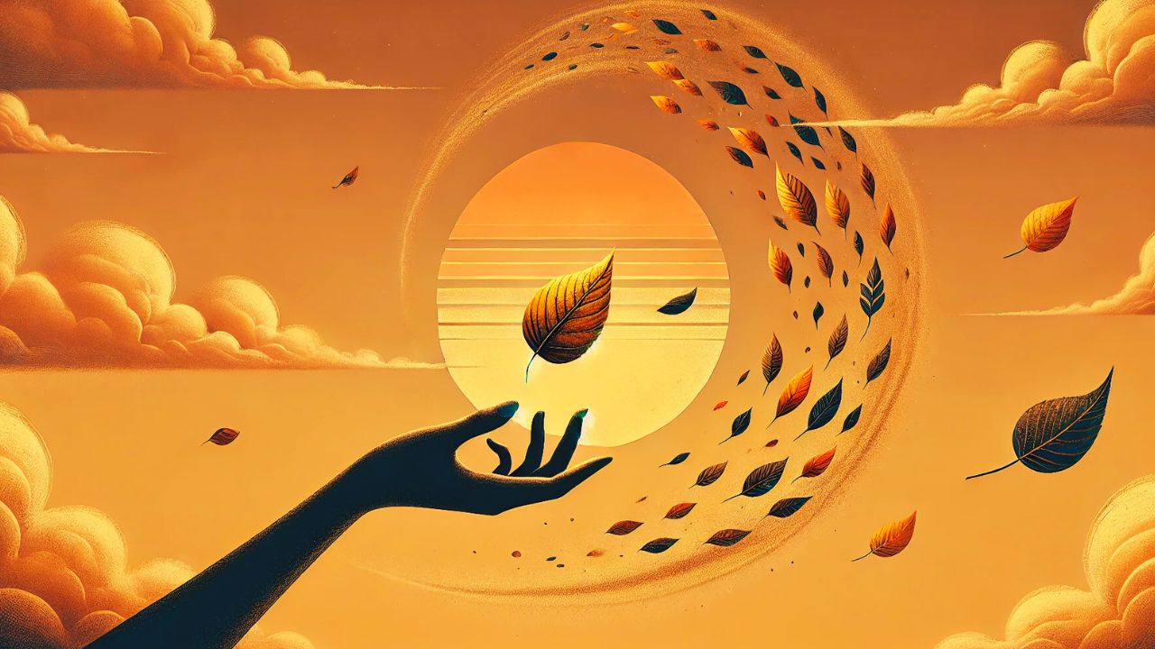 Simpatia do outono para renovação e prosperidade