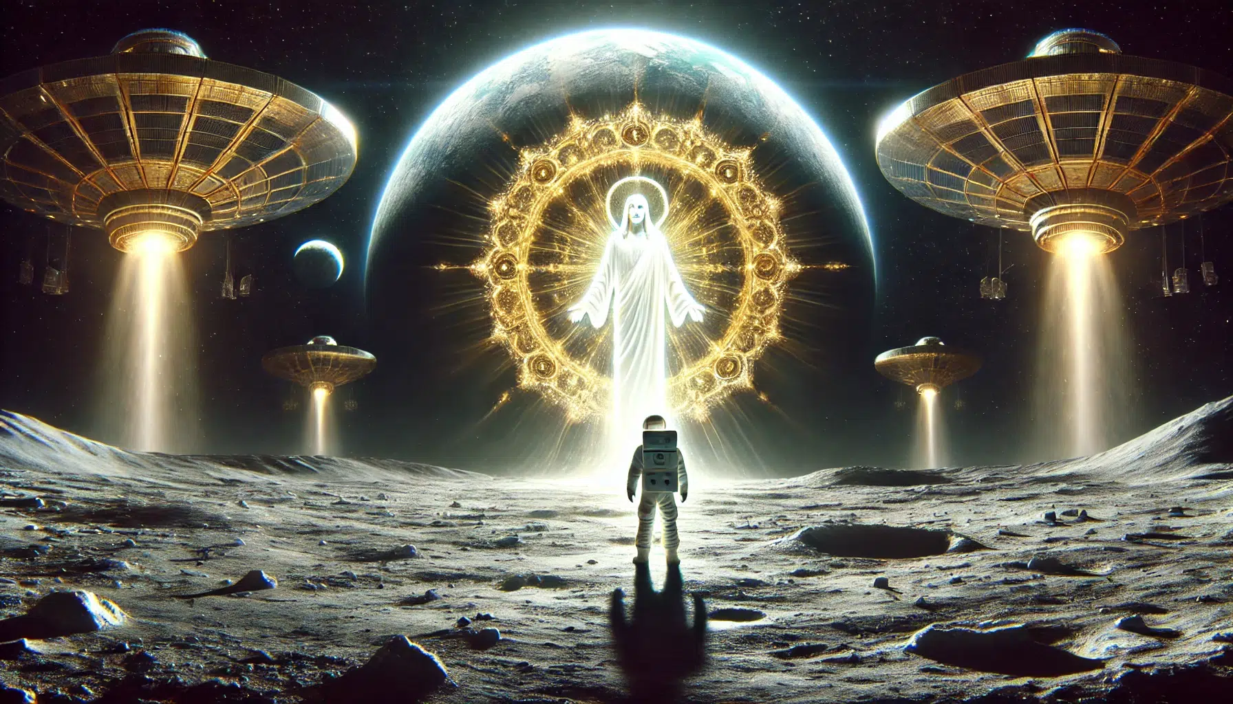 O que os astronautas viram na Lua? Encontro com Jesus, ETs e a profecia de Chico Xavier