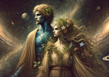 Gaia e Urano: a Terra e o Céu na mitologia grega