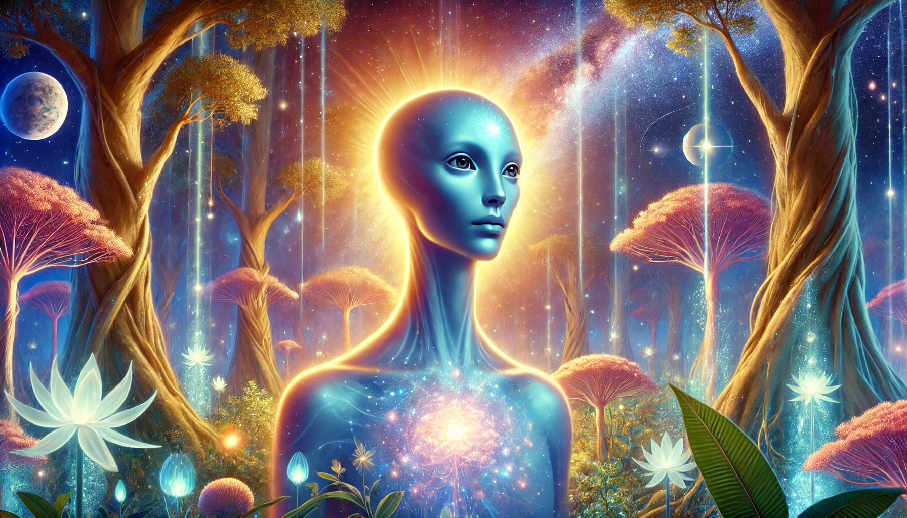 Veganianos: os guardiões da harmonia cósmica e da reconexão natural