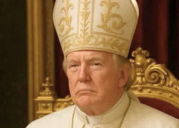 Trump vestido de Papa: quando a provocação vira desrespeito institucional e espiritual