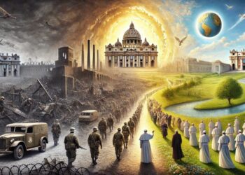 Guerra e Paz em 100 anos de papado