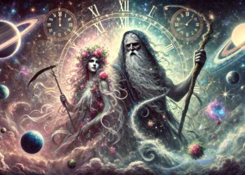 Cronos e Réia: os Titãs do Tempo e da Matéria na mitologia grega