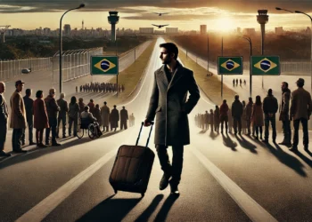 Quando o patriotismo vira fuga: o falso herói e a crise da identidade brasileira