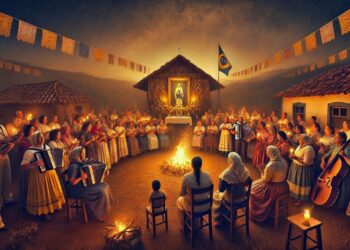 Rezas cantadas e ladainhas nas festas juninas do interior do Brasil