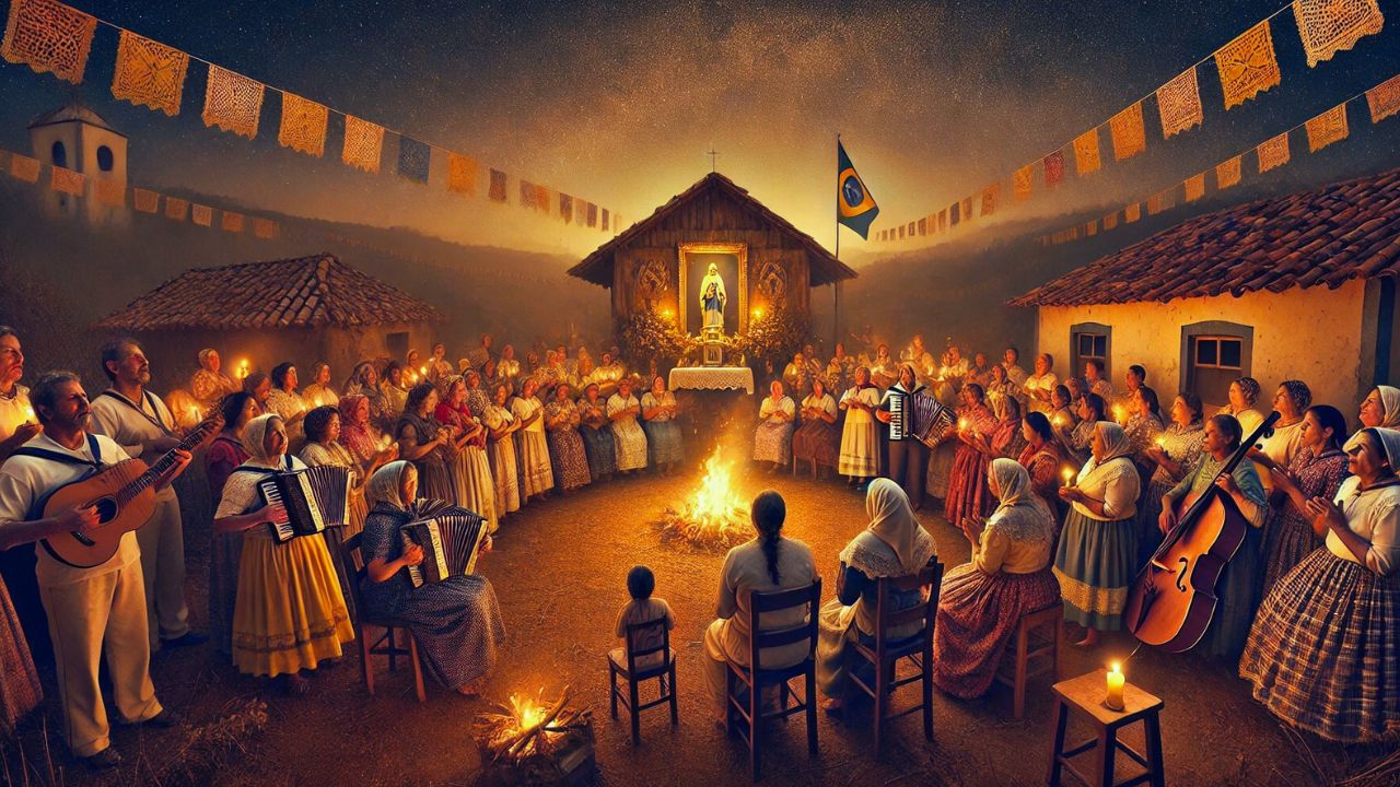 Rezas cantadas e ladainhas nas festas juninas do interior do Brasil