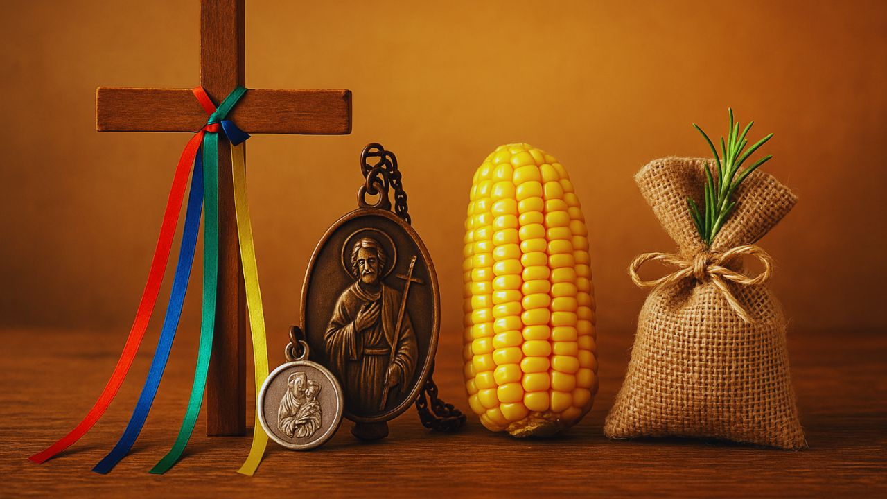 Amuletos juninos: proteção espiritual nas festas do meio do ano