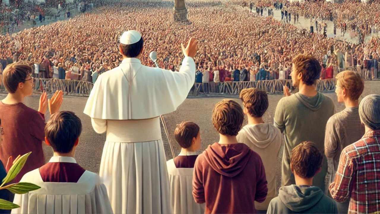 Papa Leão XIV convida jovens a responderem ao chamado de Deus com entusiasmo