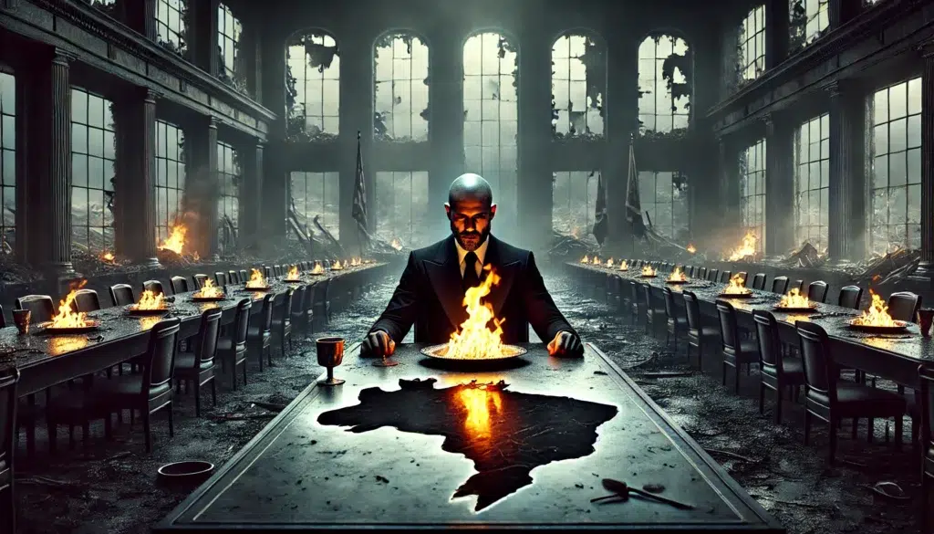 Eduardo Bolsonaro: o filho da sombra, o traidor da pátria e o custo espiritual da destruição