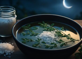 Simpatia do sal grosso e arruda para afastar más energias