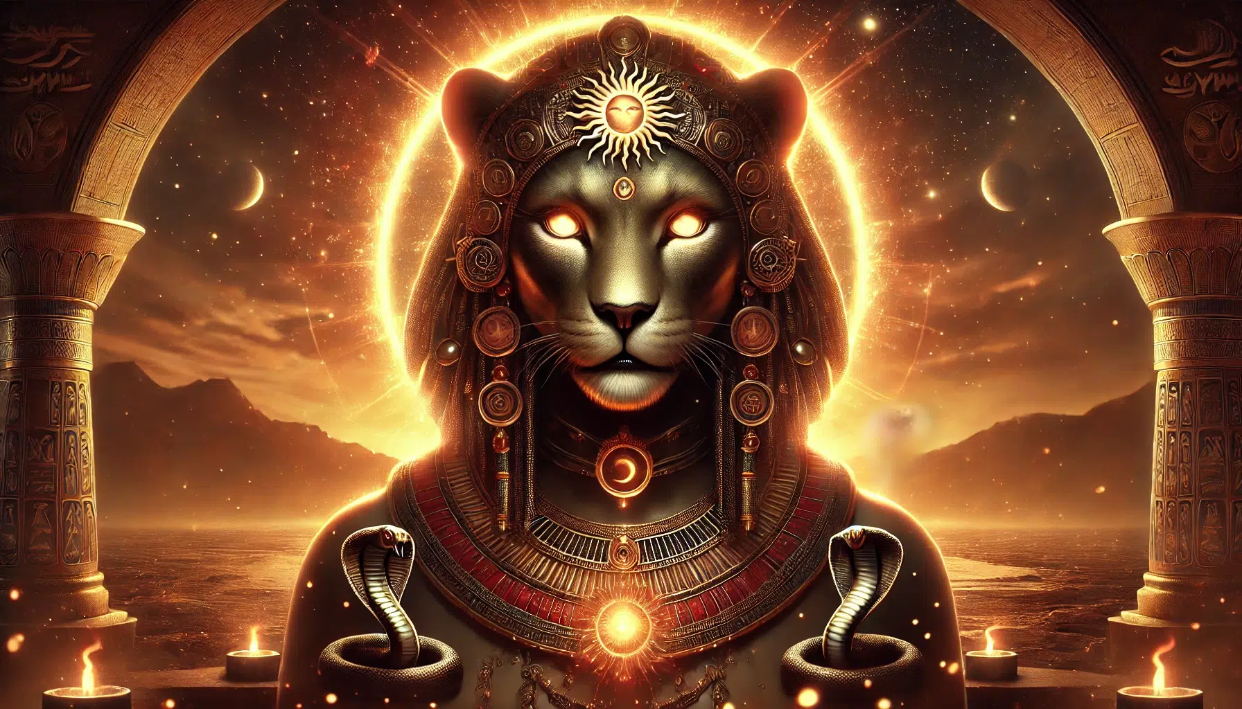 Sekhmet: a deusa leoa da fúria divina e da cura alquímica