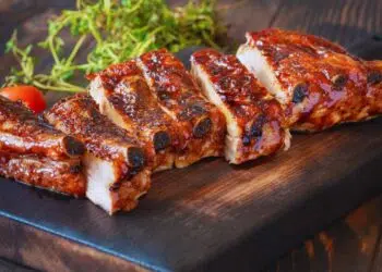 Costelinha de porco no forno