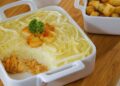 Escondidinho de frango com requeijão