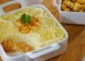 Escondidinho de frango com requeijão