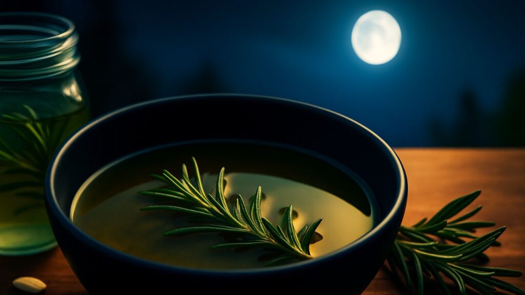 Simpatia do banho de alecrim para vitalidade