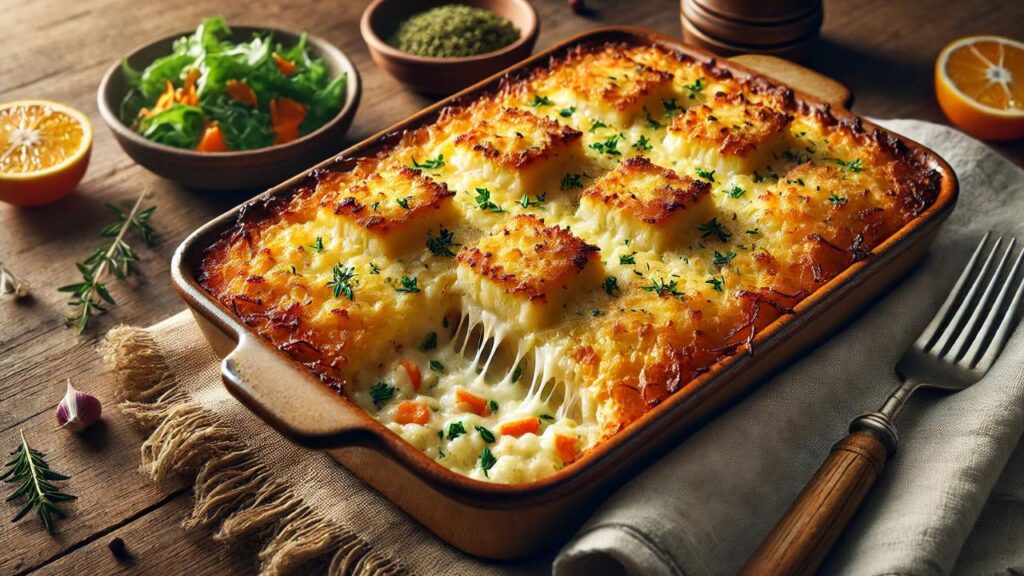 Bacalhau espiritual com toque brasileiro