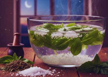 Simpatia do sal grosso e manjericão para afastar inveja e recarregar energia