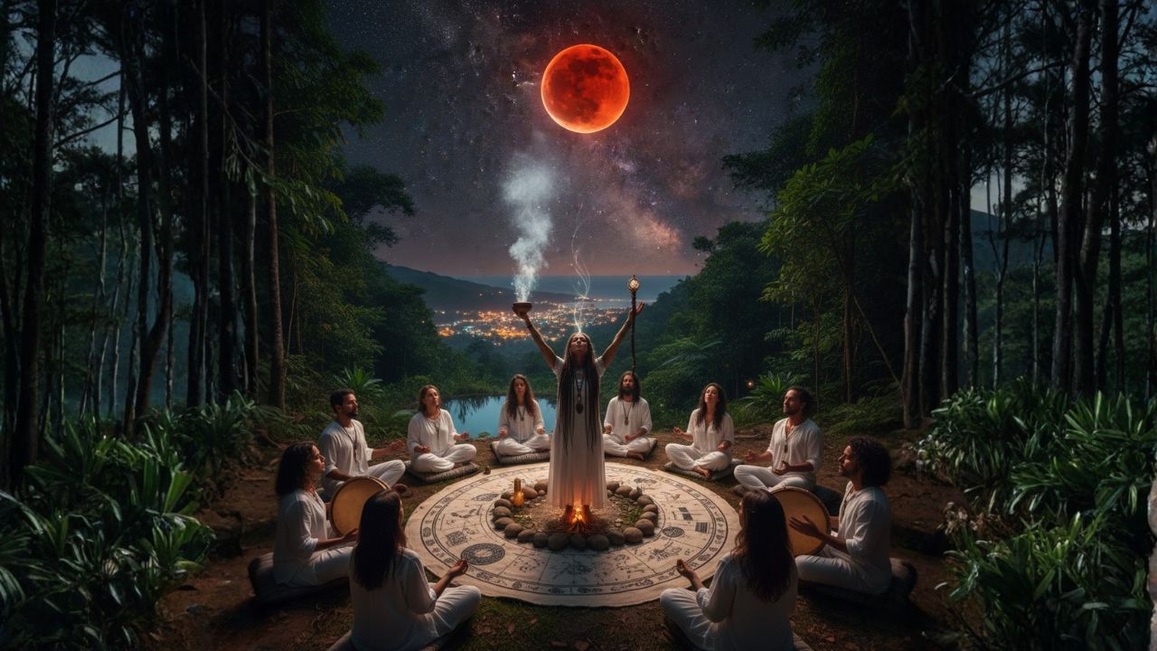 As influências da lua e outros fenômenos astronômicos nas tradições espirituais brasileiras