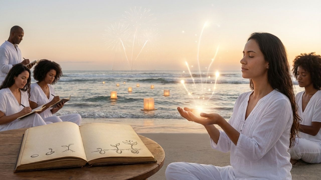 O significado das intenções no Réveillon: como cultivar uma mentalidade de prosperidade