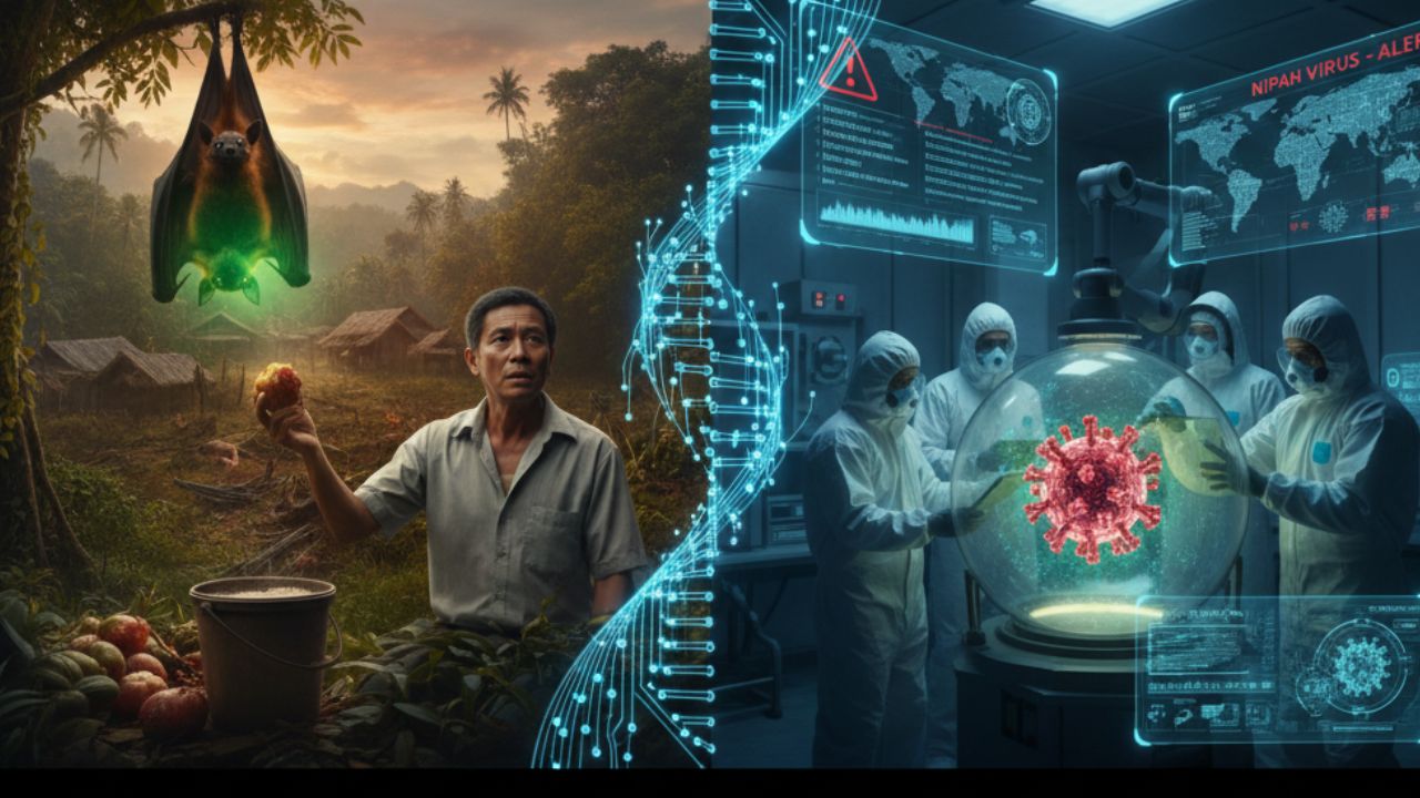 Vírus Nipah: a ameaça invisível que a ciência e a vigilância global tentam conter para evitar a próxima pandemia