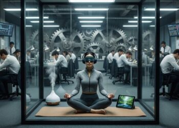 O mindfulness de boutique e a hipocrisia da resiliência: a ciência explica por que meditar não cura um ambiente tóxico