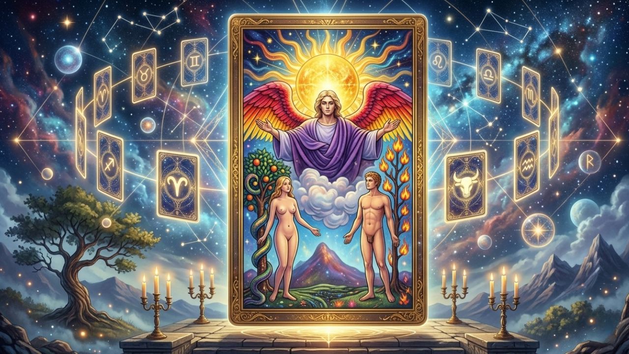 Carta de Tarot para Junho 2026: Os Enamorados